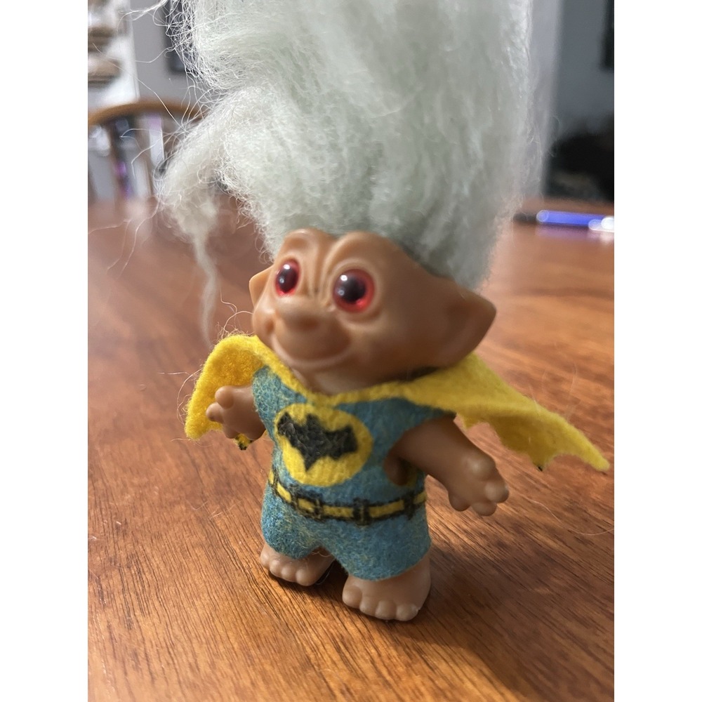 1966 - Vintage "BATMAN Troll" Doll. W/original cape - - Picture 3 of 10